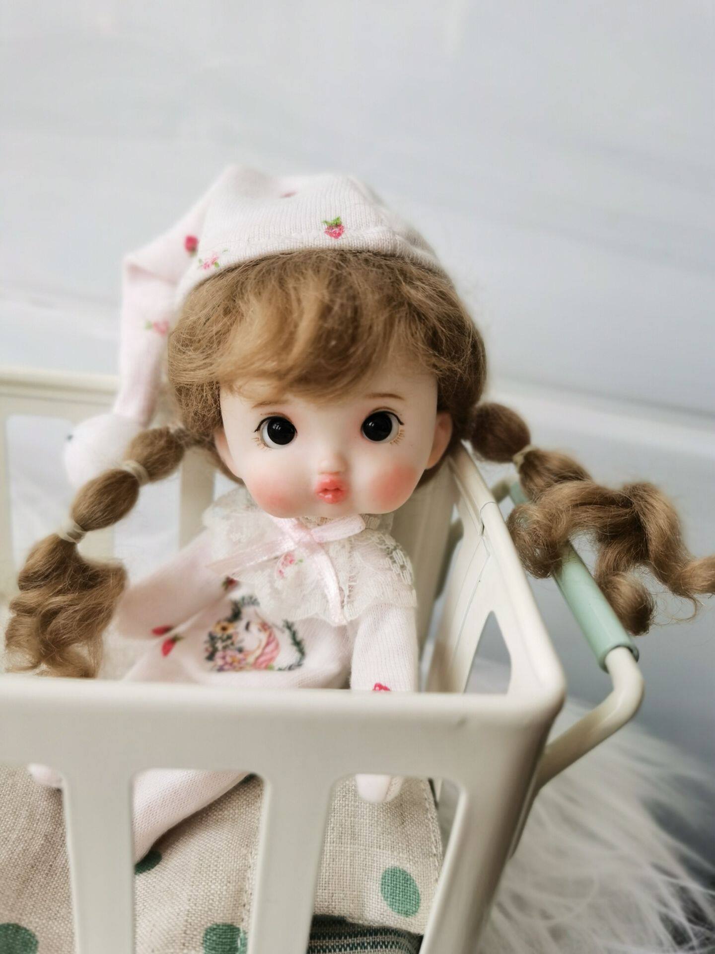 hobgoblinob11黏土娃胖嘟嘟嘟嘴可爱小妞手工改娃私人bjd娃娃