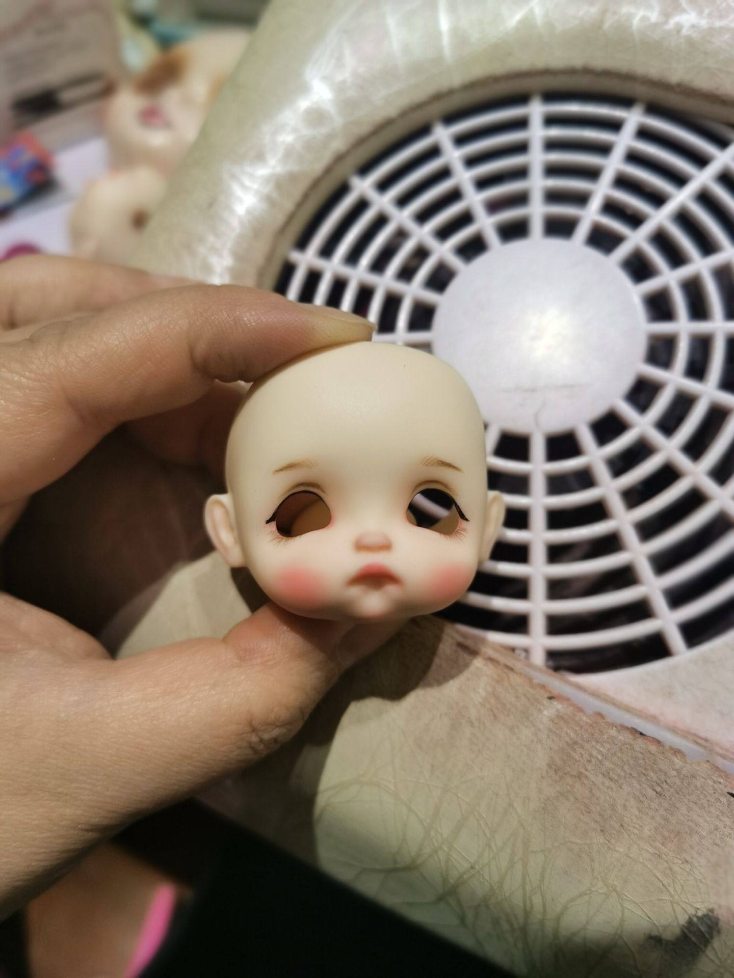 hobgoblin可爱委屈想哭表情ob11手捏黏土娃手工改娃bjd娃娃