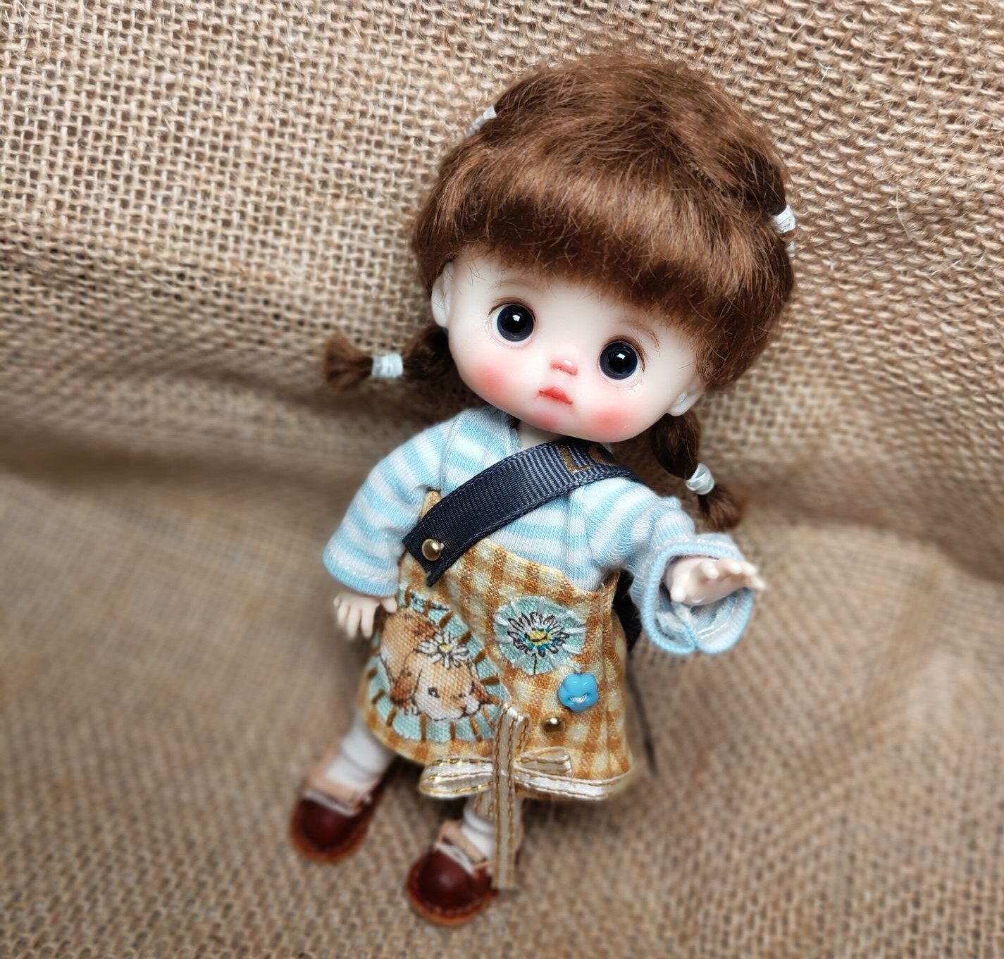 hobgoblin改娃上唇ob11黏土娃手工捏娃私人订制定金bjd娃娃