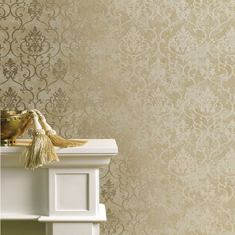 纯纸墙纸天然环保美式欧式背景墙客厅卧室书房纯纸墙纸