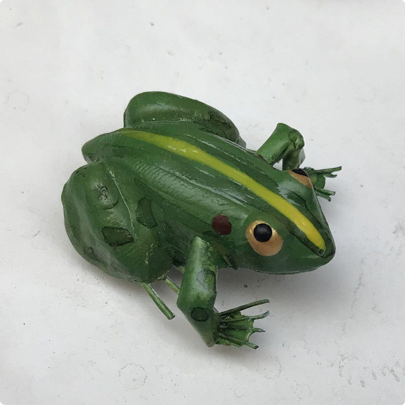 仿真动物昆虫模型青蛙蛤蟆泥塑艺术品书房客厅冰箱磁性贴