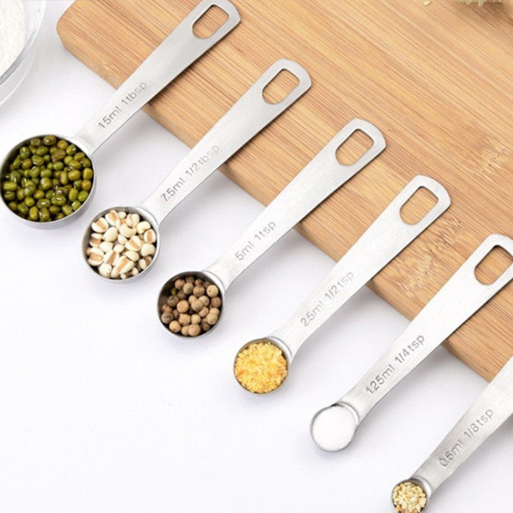 不锈钢量勺果粉10克奶粉勺子咖啡厨房刻度计量量勺