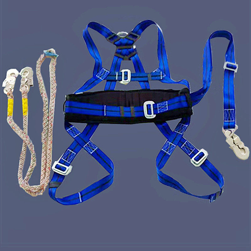 安全国标双肩点式五点全身包全身缓冲安全带坠落安全带