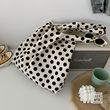Classic Japanese Style Small Round Dot Lazy Wind Ins Literature And Art Hand Carrying Single Shoulder Bag Environmental Protection Shopping Bag Canvas Bag Schoolbag Female Classic Japanese Style Small Round Dot Lazy Wind Ins Literature And Art Hand Carrying Single Shoulder Bag Environmental Protection Shopping Bag Canvas Bag Schoolbag Female