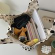 Classic Japanese Style Small Round Dot Lazy Wind Ins Literature And Art Hand Carrying Single Shoulder Bag Environmental Protection Shopping Bag Canvas Bag Schoolbag Female Classic Japanese Style Small Round Dot Lazy Wind Ins Literature And Art Hand Carrying Single Shoulder Bag Environmental Protection Shopping Bag Canvas Bag Schoolbag Female