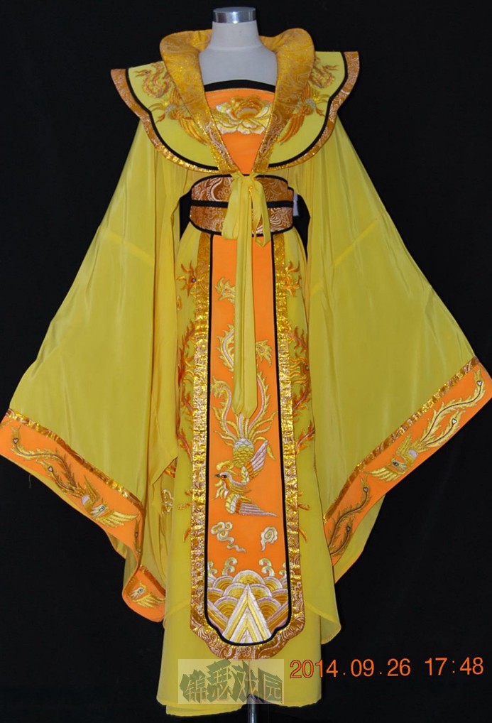 锦瑟戏园工装凤装皇后越剧黄梅戏闽剧台湾歌仔民族服装