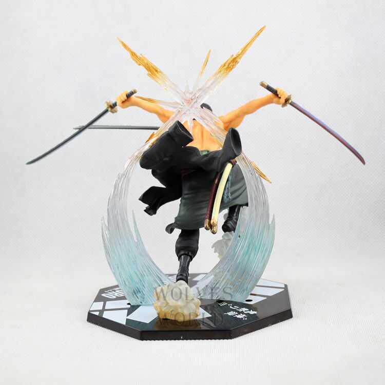 海贼王2年炼狱鬼斩索隆盒装手办公仔摆件手办