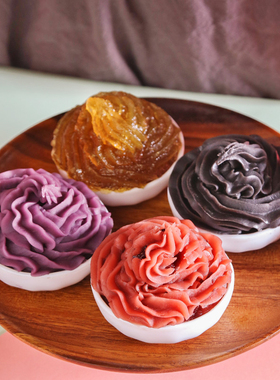 低糖红豆沙馅纯白莲蓉五仁月饼馅料