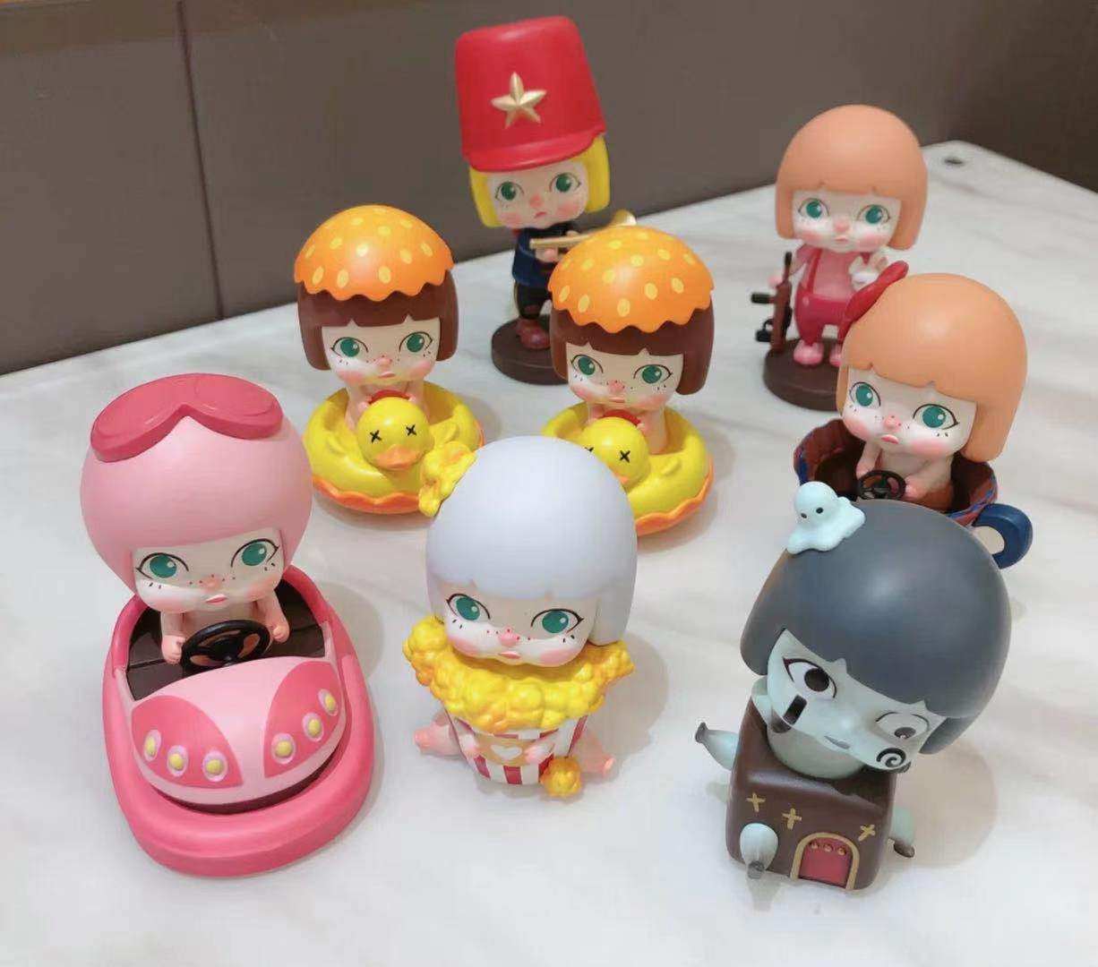 萌趣tiny幻夜游乐园系列盲盒手办确认隐藏现货潮玩盲盒