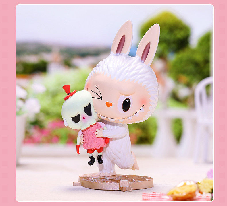 popmart泡泡玛特labubu拉布布甜蜜甜蜜吊卡潮流手办摆件潮玩盲盒