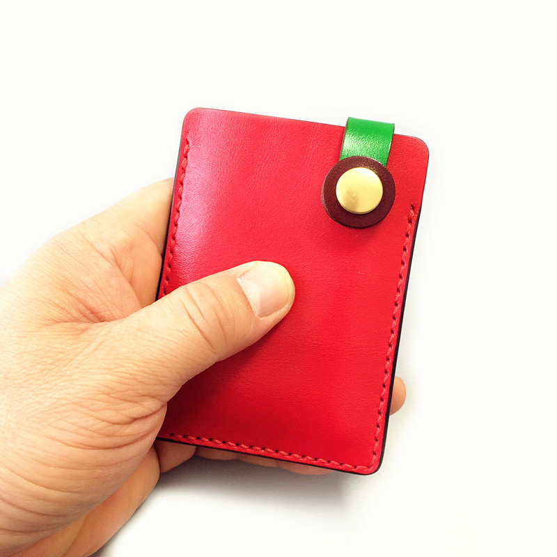 装卡的卡包女真皮超薄零钱钱包迷你小巧可爱卡包