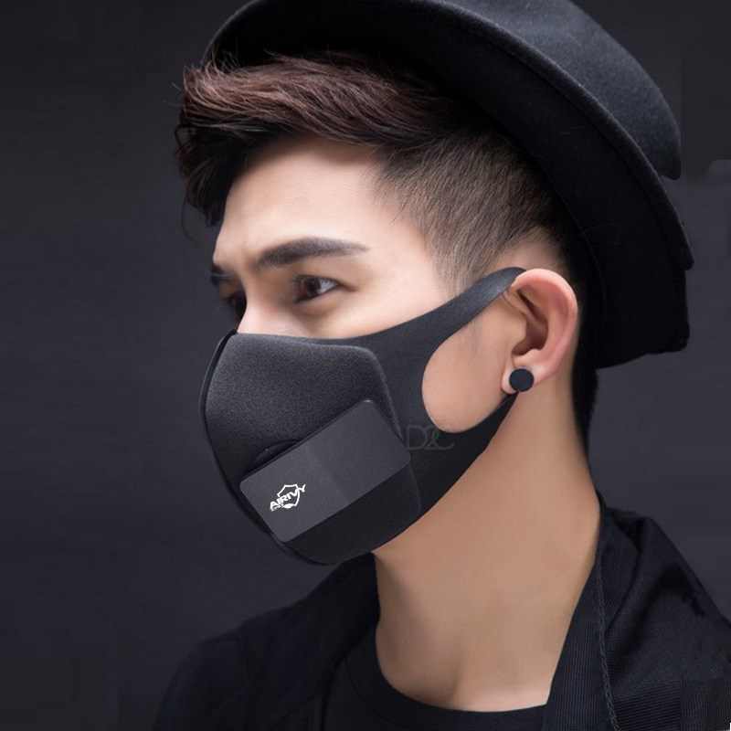 电动防二手烟神器防烟孕妇专用办公室宿舍带风扇过滤烟味kn95口罩