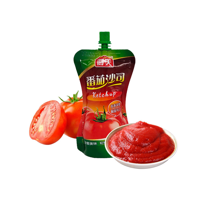 临期特价海天番茄沙司305g家用挤挤装番茄酱意面汉堡薯条炸鸡蘸酱