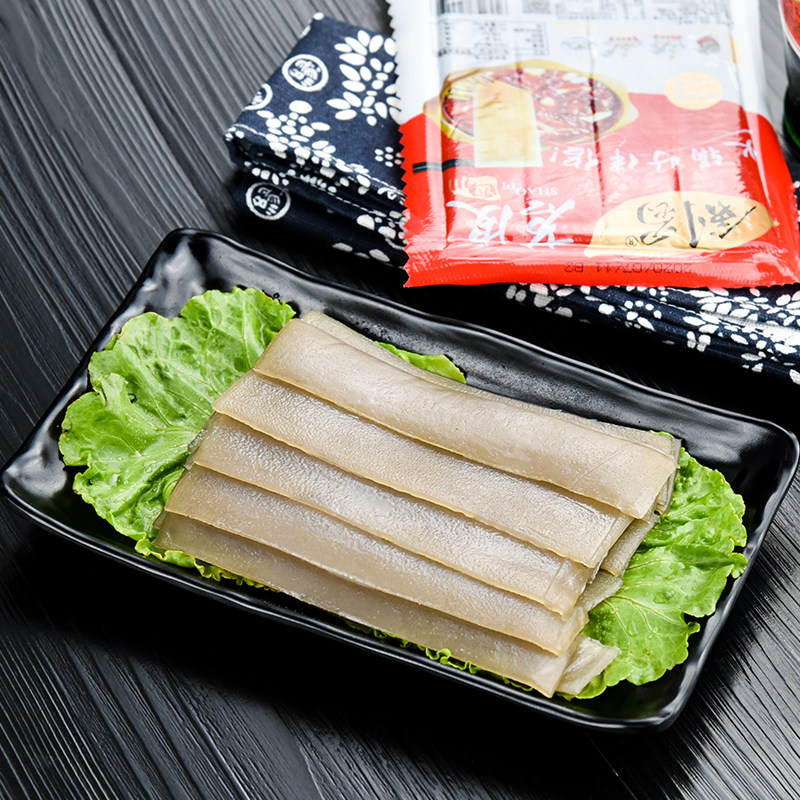 四川特色剑蜀火锅苕皮140g5袋粉皮红苕粉红其它干货