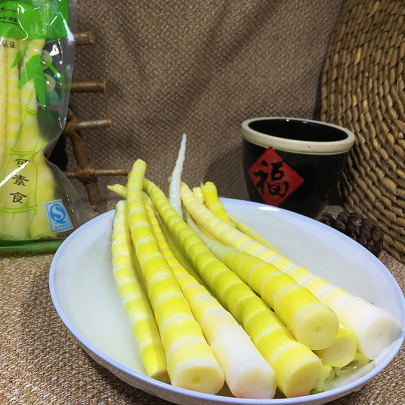 3袋包邮成都吉食道箭笋500克笋尖鲜笋条嫩笋火锅串串配菜火锅食材