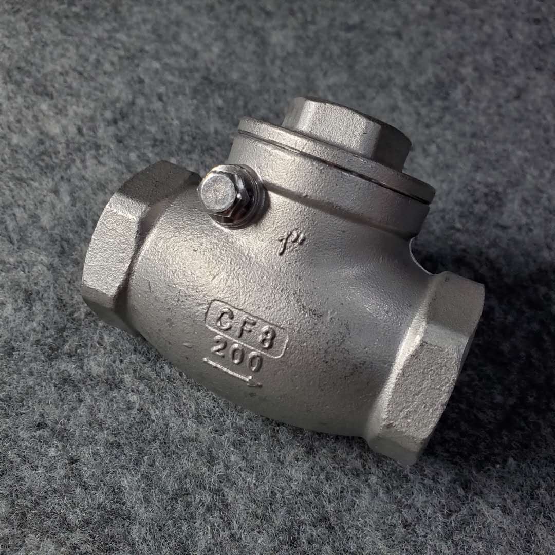 不锈钢止回阀单向阀水表管道止水阀逆止阀回水阀门止回阀