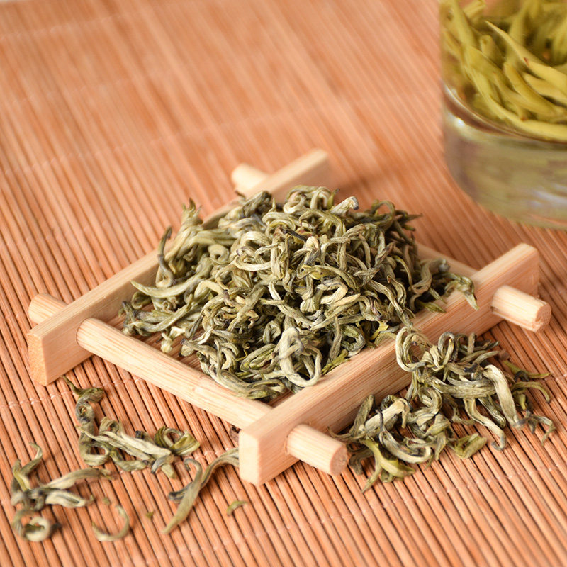 2022新茶春尖明前茶高山单芽炒青雪芽鲜绿绿茶其它绿茶