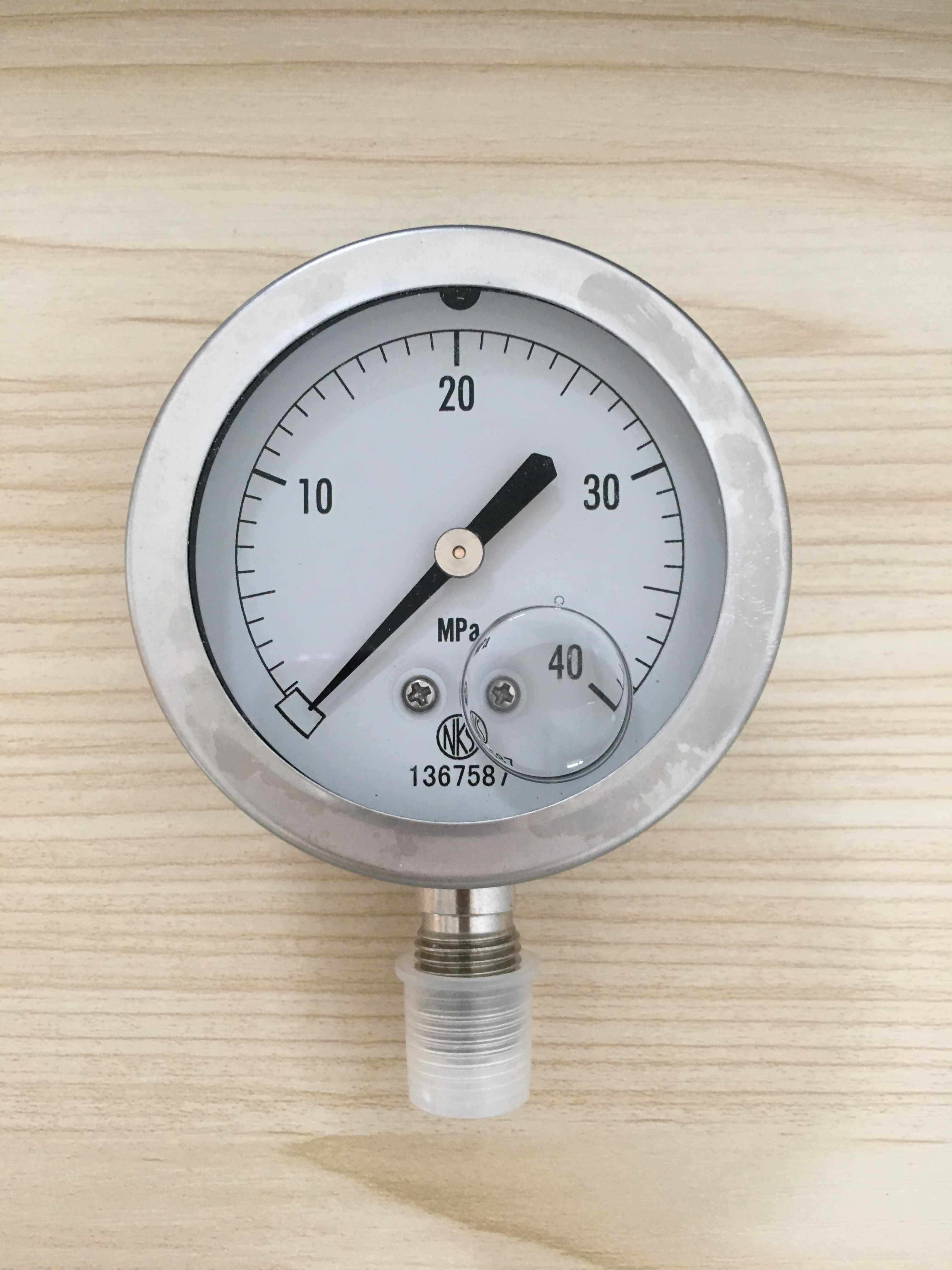 压力表高精度耐振正负负压日本长野nksnaganokeikigv压力表