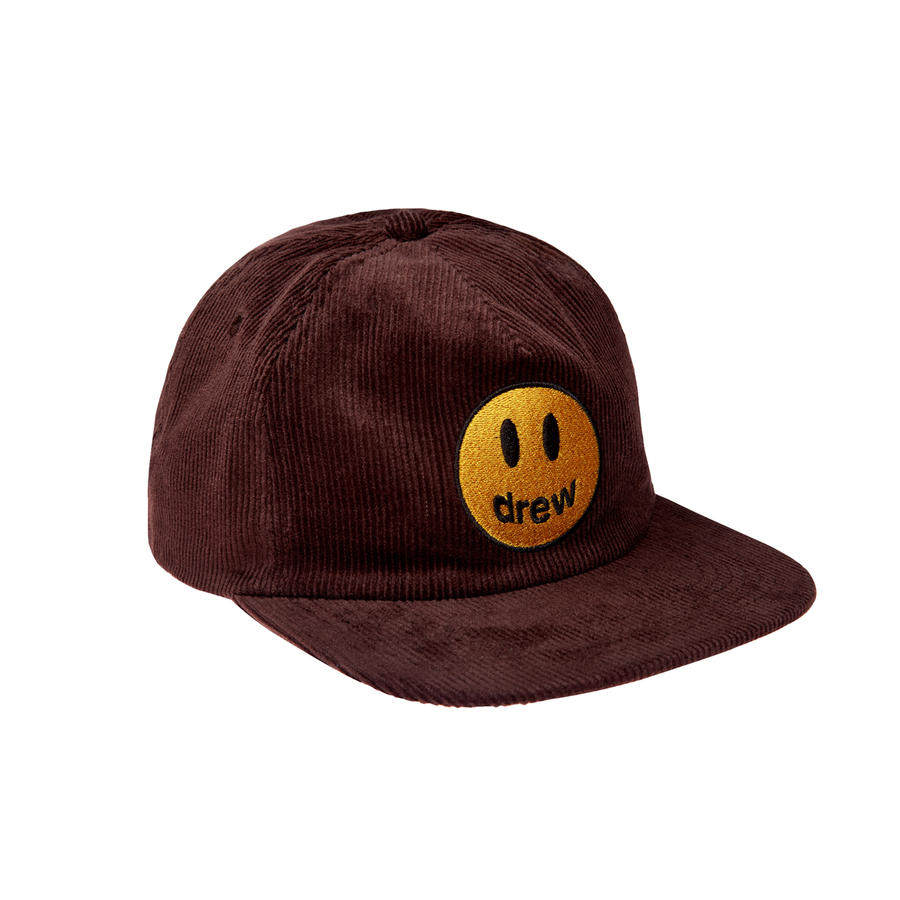 drewhousemascotcorduroyhat棕色笑脸灯芯灯芯绒绒帽帽子