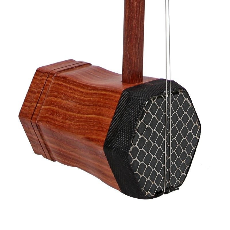 北京星海西皮二胡乐器87023x红铁木豆京二胡