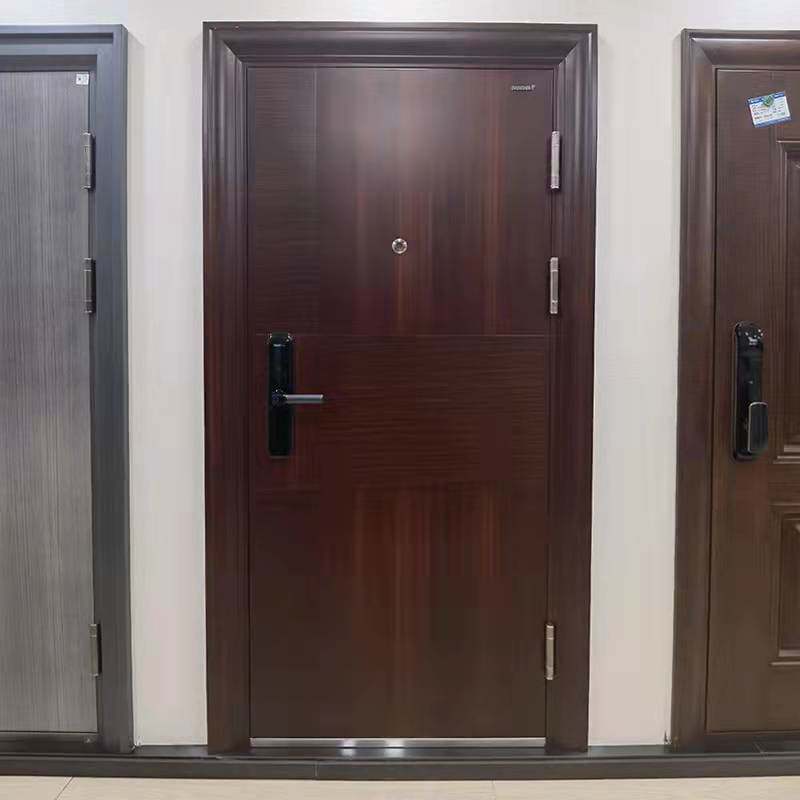 盼盼防盗门家用新款平板花型加厚9公分级锁仅售进户门