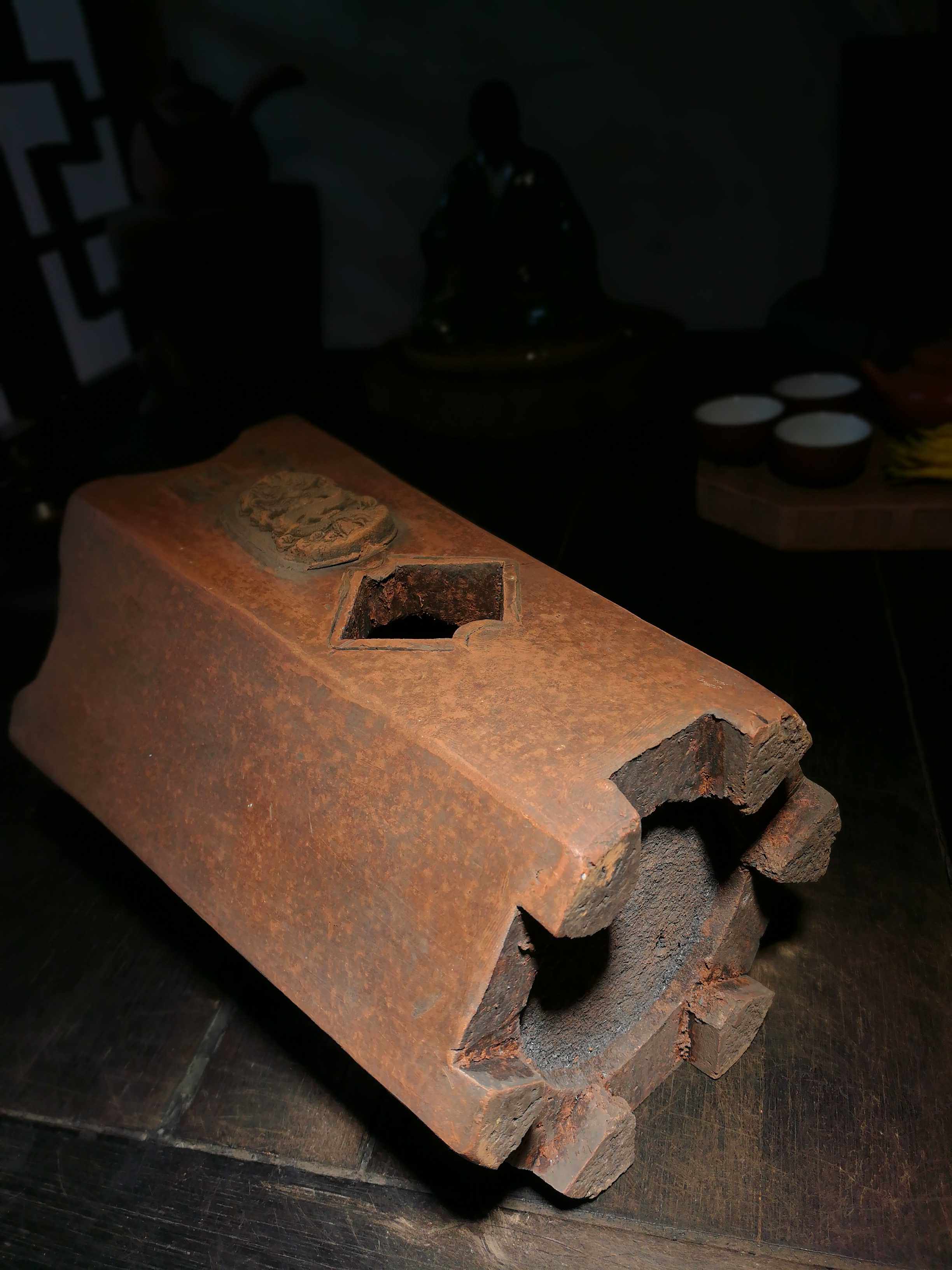 炭炉红泥老式风炉陶泥小火炉文房茶道茶具手工茶道