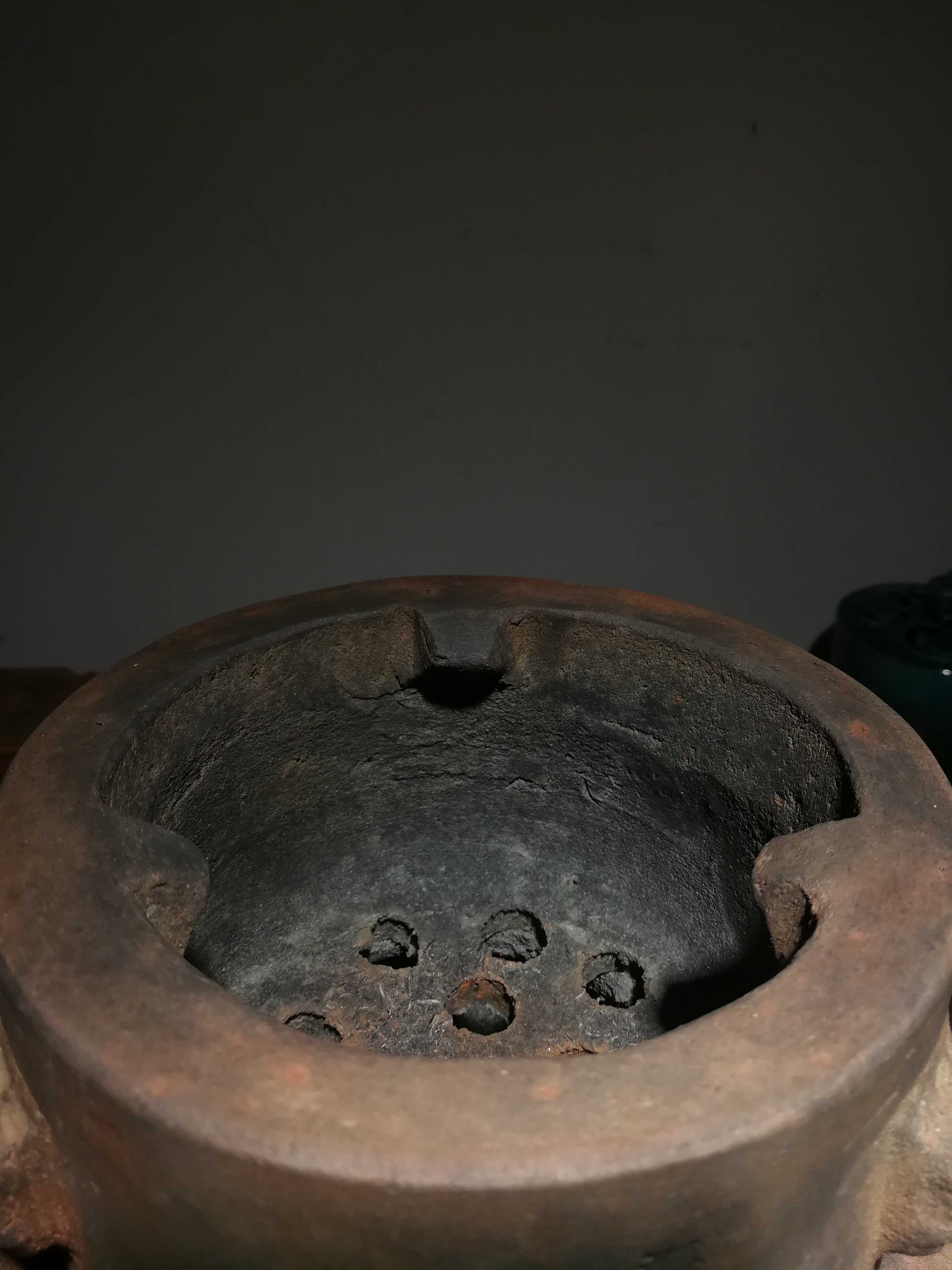 炭炉红泥炉子火炉茶炉老式文房茶道茶具手工茶道