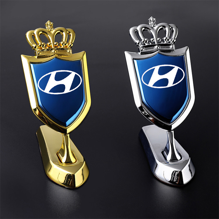 现代伊兰特ix35途胜悦动立标改装3d立体车标汽车车标