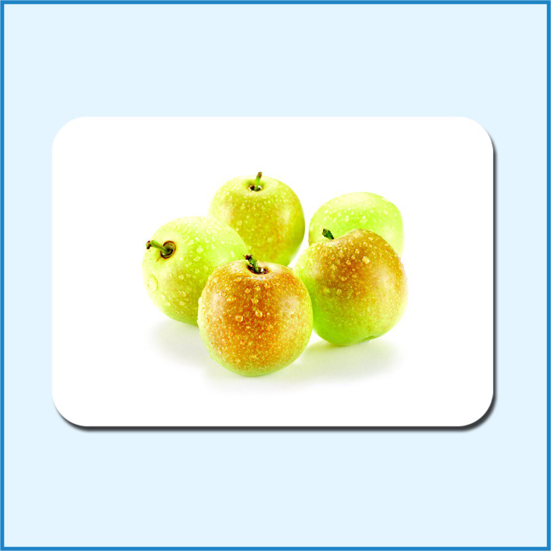 杜曼百科水果蔬菜闪卡右脑潜能开发早教启蒙认知大卡看图识字卡片