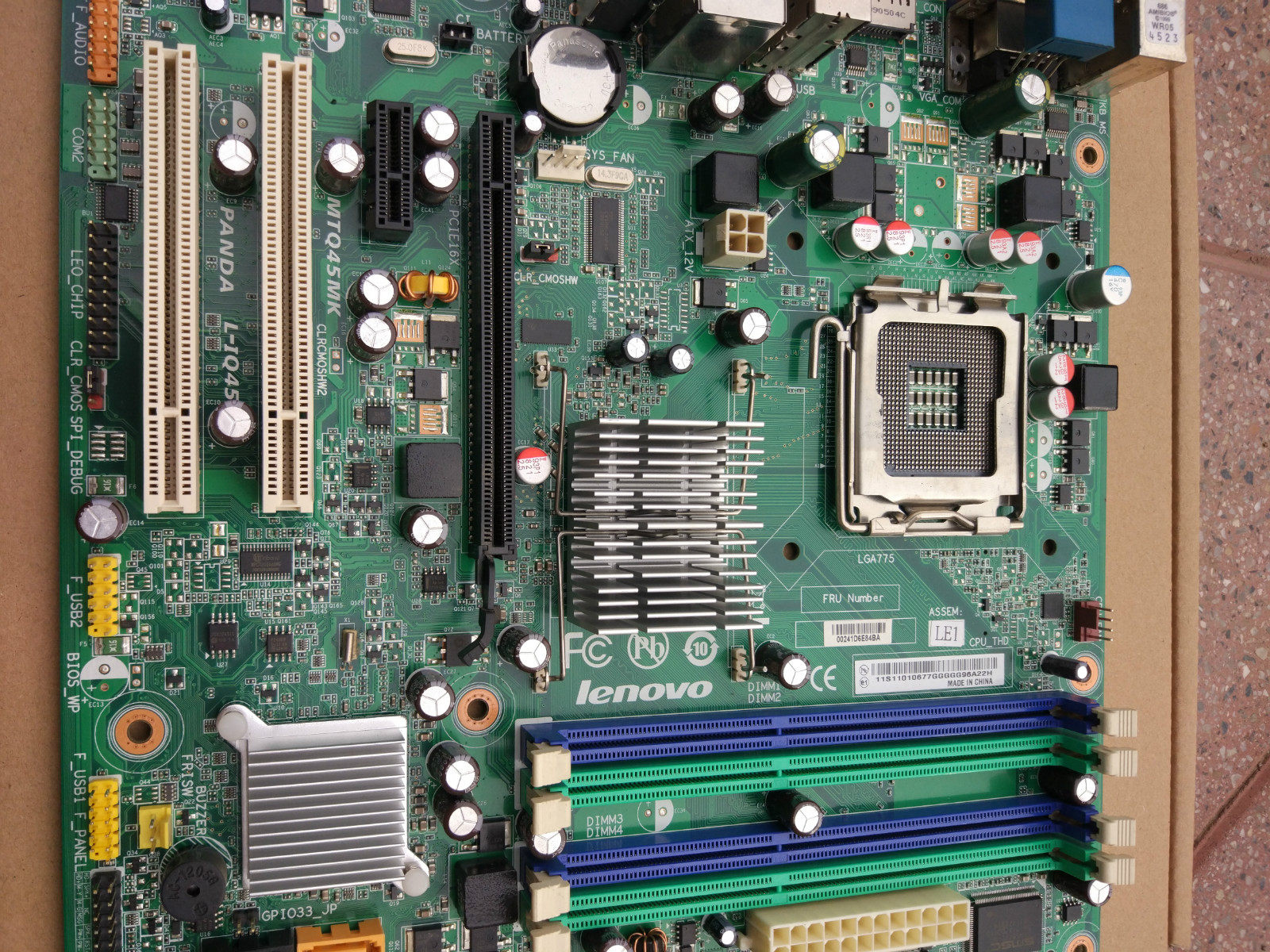 原装联想liq45主板m9600m8000tm8200mtq45mk集显775针主板