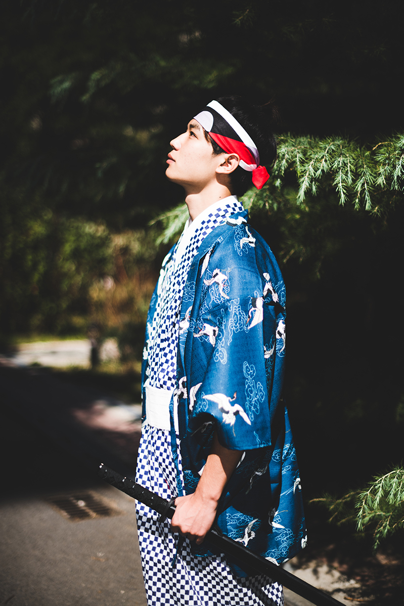 和服男士日本正装传统花火大会武士绅士cosplay男装