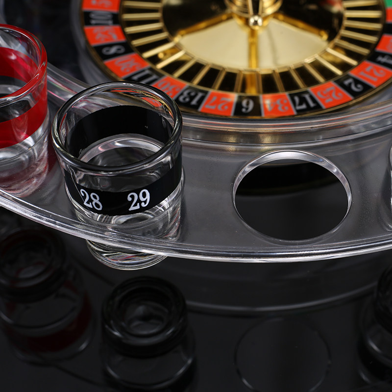 转盘俄罗斯喝酒休闲娱乐酒吧ktv游戏聚会互动道具转盘