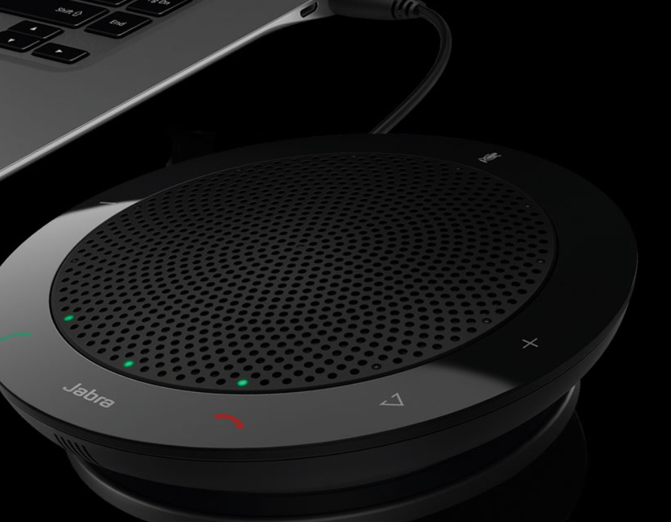 jabra捷波朗speak电话扬声器免提会议电话扩音器lync扩音器