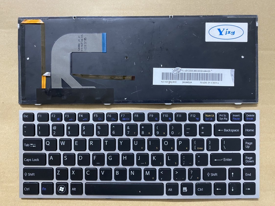 索尼pcg51111t51111w51411nvpcss115ecs128ecs118ec键盘键盘