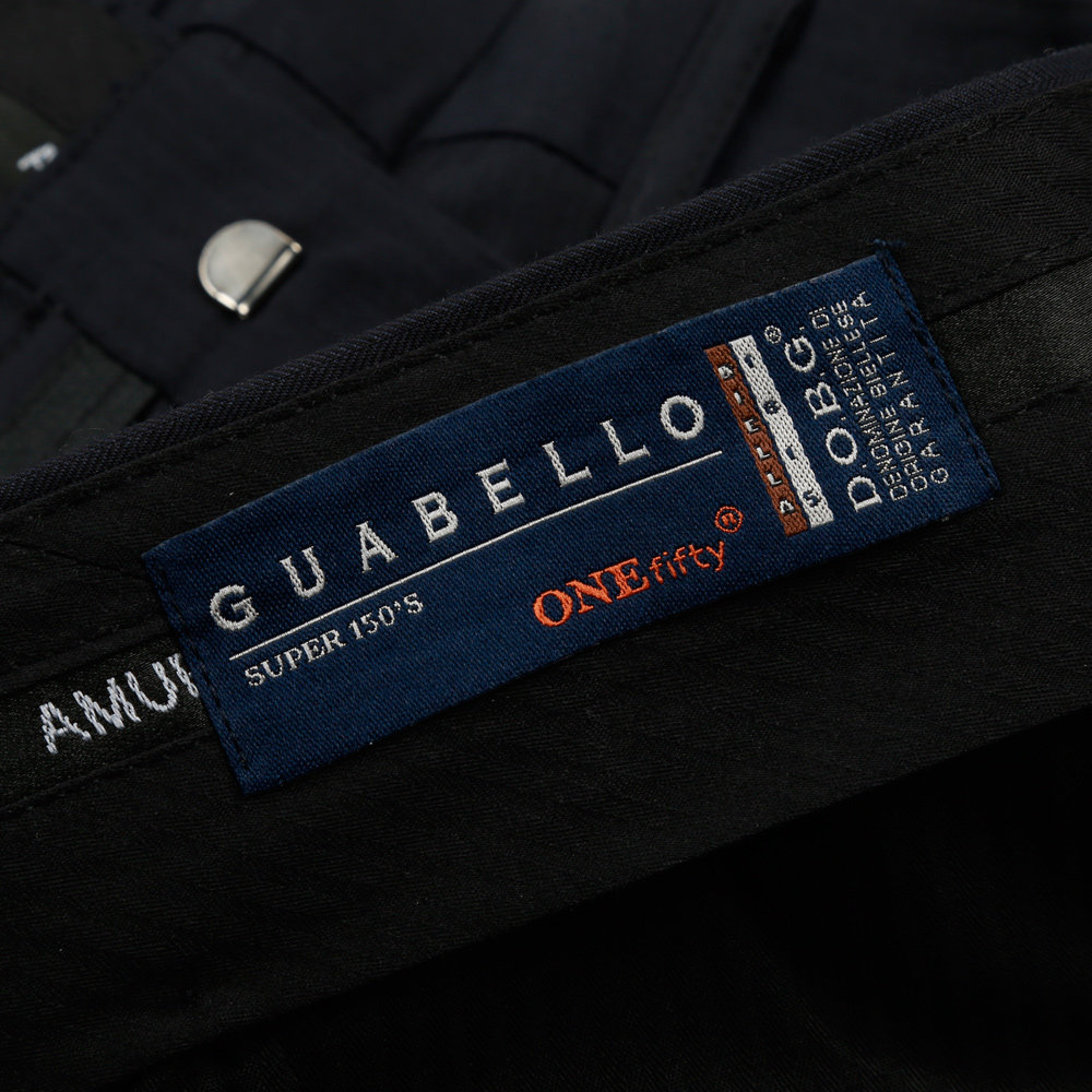 amurs爱缪斯商务男士正装西裤 进口纯羊毛面料男装宽松薄款长裤