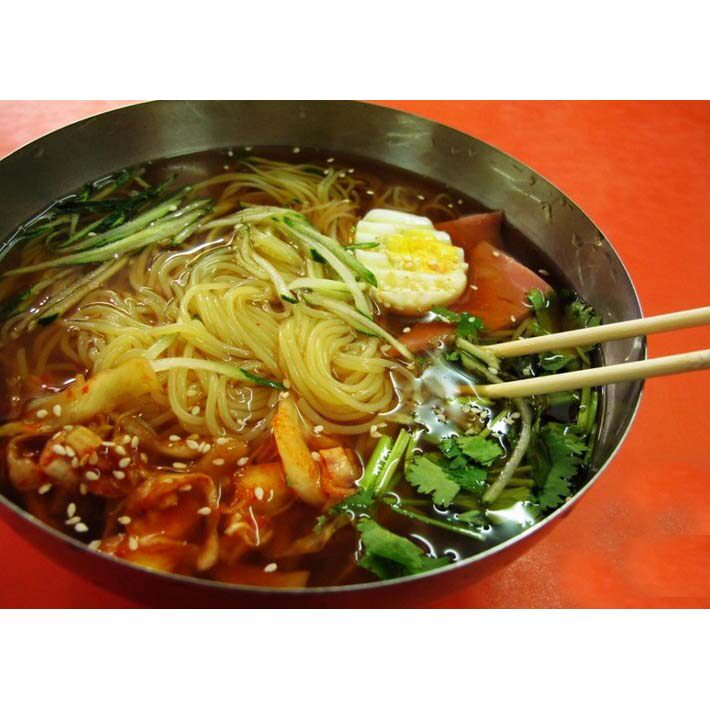 冷面8斤包邮正宗东北面朝族现小麦半干真空冷面