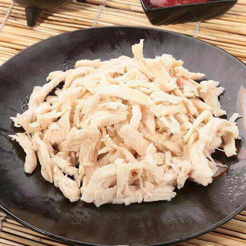 六和冷冻鸡胸肉丝冰冻冻鸡脯肉整箱20斤新鲜鸡胸