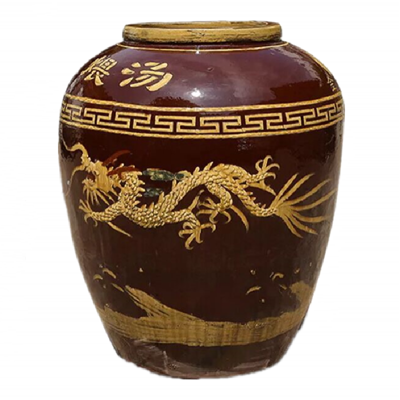 加密扁铁用碳瓦缸煨汤缸江西特色瓦罐汤盅炖锅炖锅