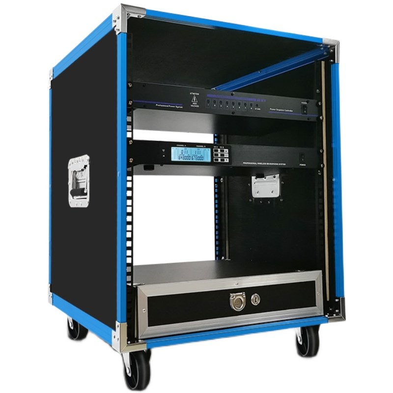 定制16u简易机柜12u功放调音4u箱子8u机箱