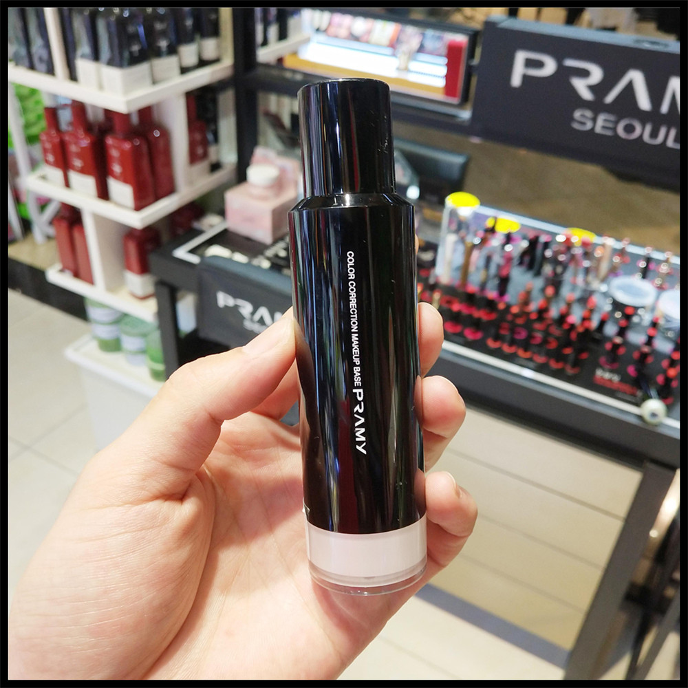 韩国pramy柏瑞美修颜隔离霜裸妆提亮肤色l保湿轻薄崔范锡限量版