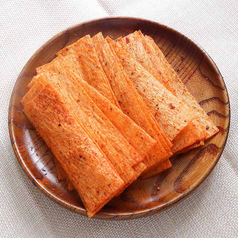 正宗湖南麻辣零食 李碧波烤鹅皮辣条 18g*30包 儿时怀旧辣片 包邮