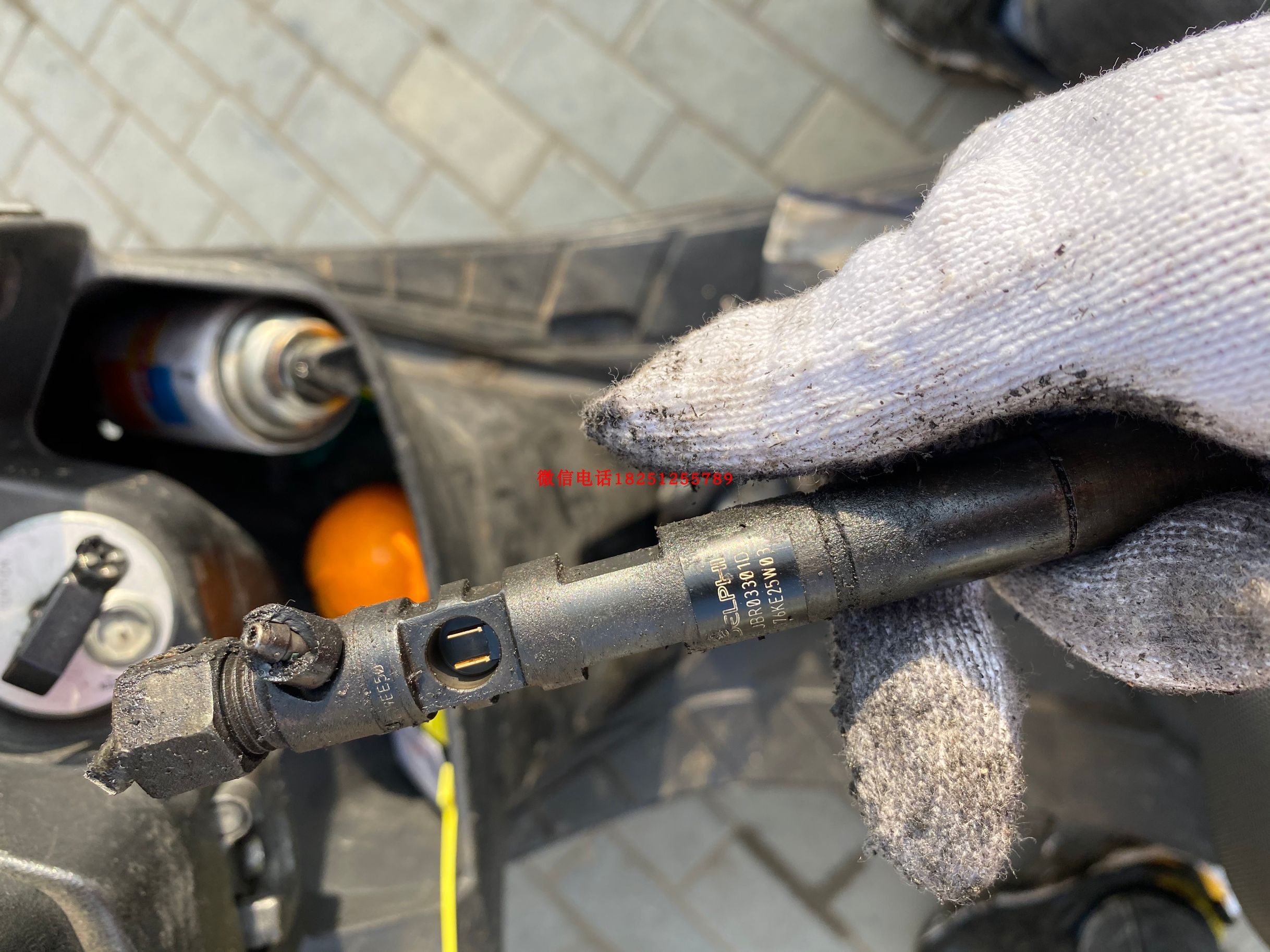 德尔福喷油3301d江铃全顺玉柴国三货车电喷喷油嘴喷油嘴