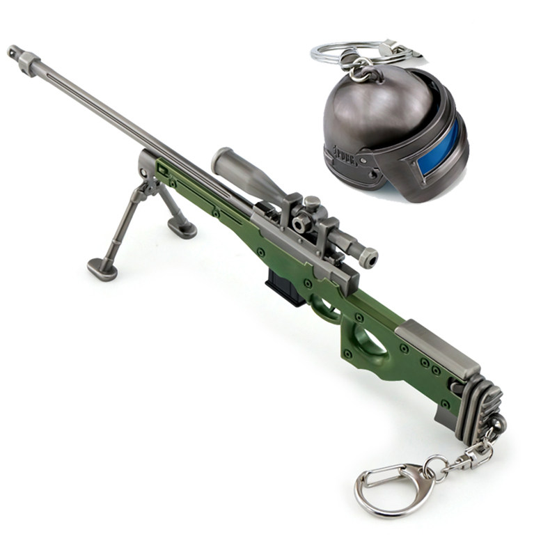 绝地大求生周边枪模八倍镜98k狙击可发射水弹枪儿童玩具1/1模型