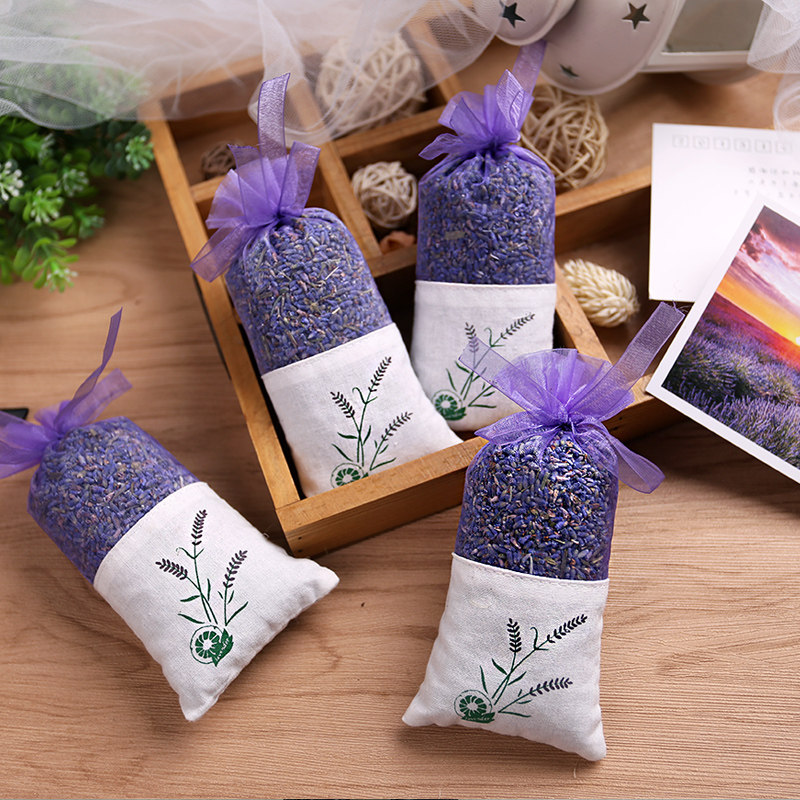 天然薰衣草干花香包安神助眠香袋香囊汽车衣柜衣服香薰除味防蚊虫