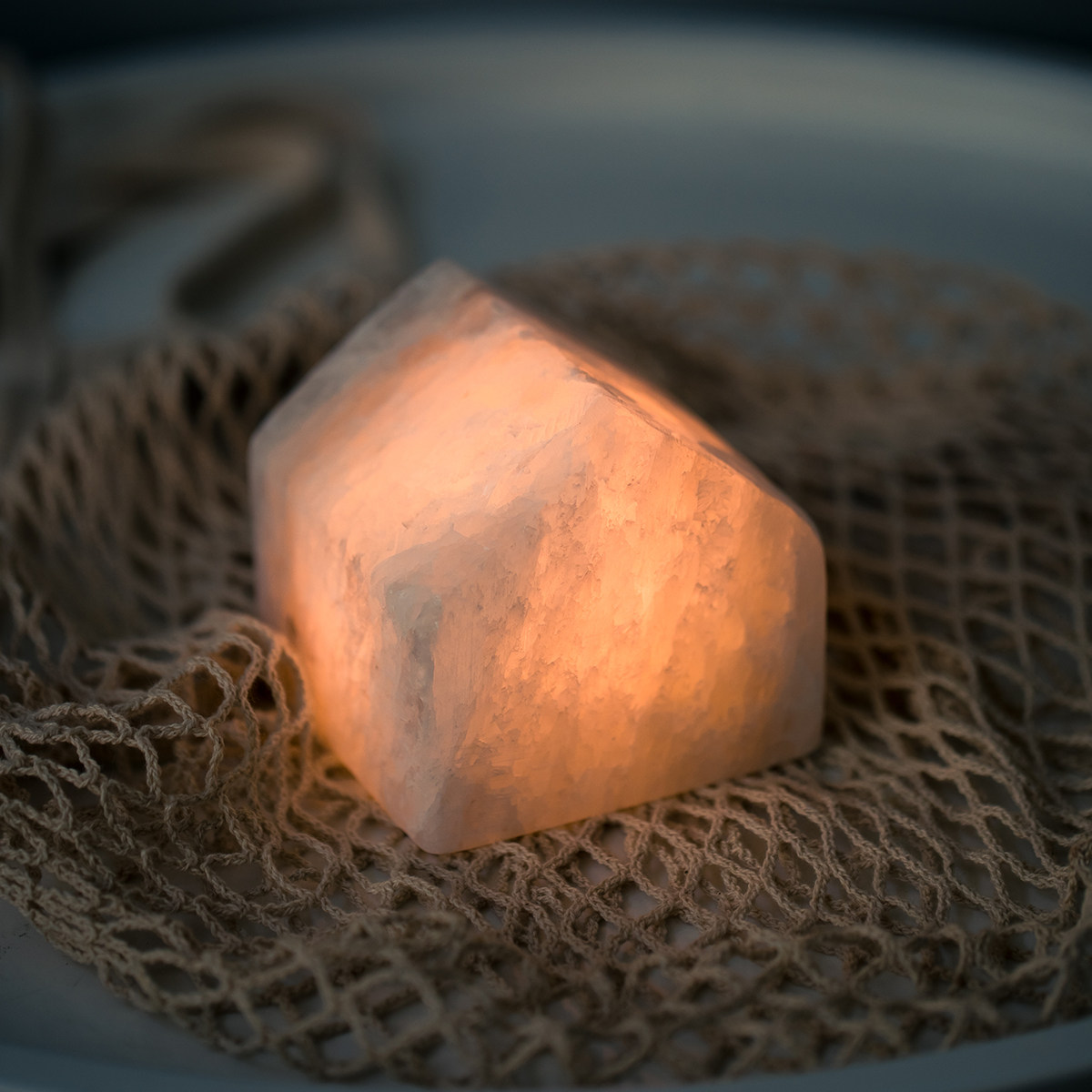 元渡丘舍房子矿石感应节能led小夜灯充电卧室小夜灯