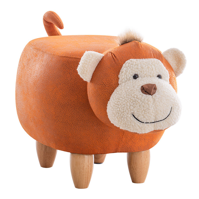 简域卡通换鞋凳动物凳动物沙发座椅