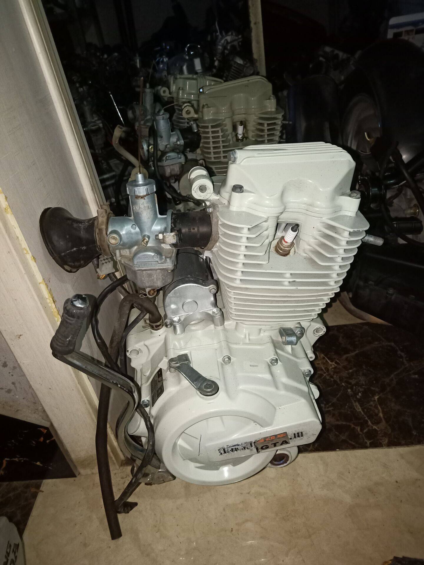 宗申隆鑫力帆动力125宗申风冷摩托车三轮车发动机总成摩托车发动机