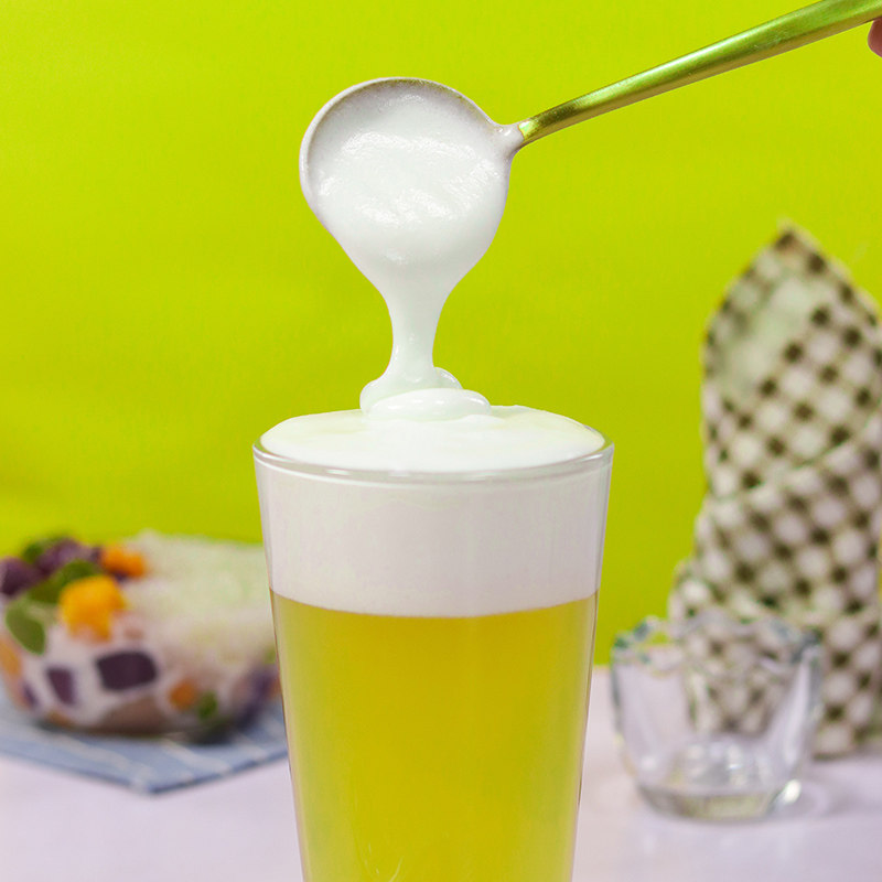奶油常春1l12盒奶茶茶店打发专用植物性奶盖奶油