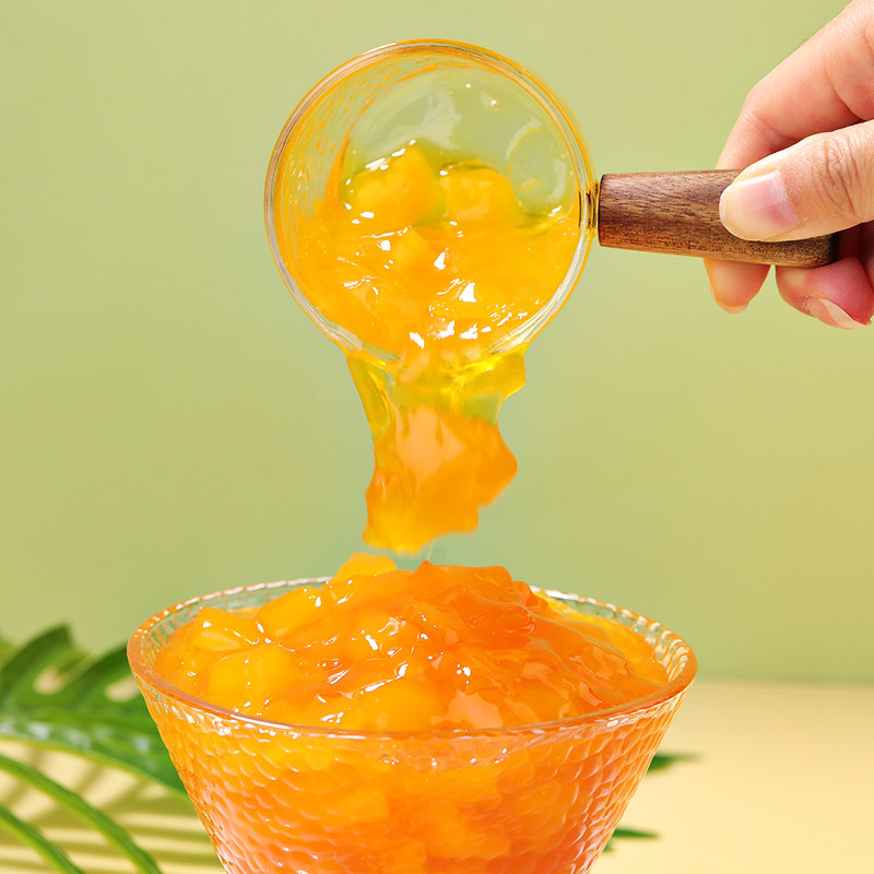 果酱欣然奶茶太湖太湖美美林芒果果果3kg刨冰果酱