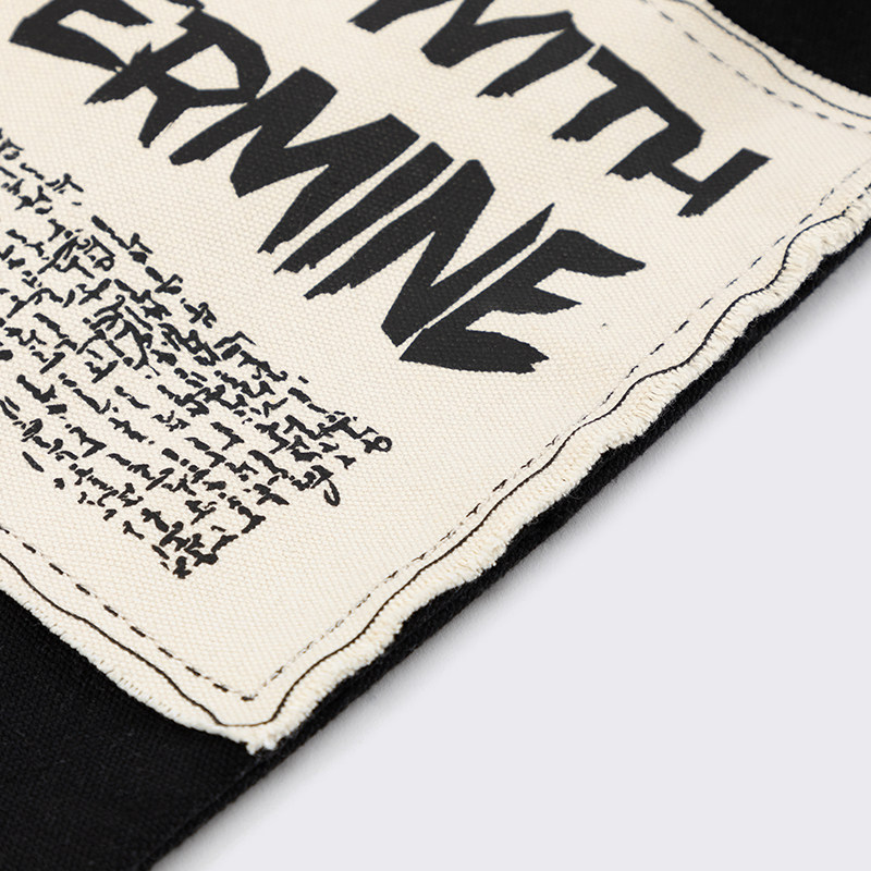 nome单肩大容量旅行白色文艺布袋帆布少女大师购物袋